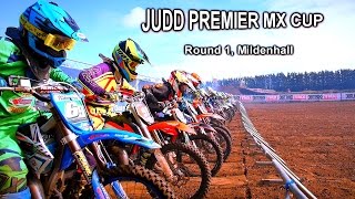 Mx Thunder 2016 Judd Premier Mx Cup Round One Mildenhall Motocross Racing UK