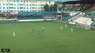 Football.by. Гомель - Динамо Бр. Гол Матвеенко. 6:2