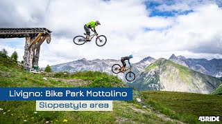 Livigno: Bike Park Mottolino - Slopestyle area