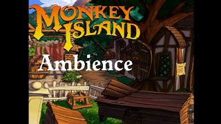 Monkey Island 3 - Plunder Island - Puerto Pollo Laneway Ambience (1hr)