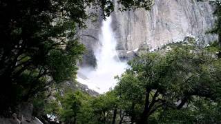 On the trail to Upper Yosemite falls.