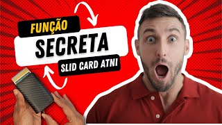 Proteja seus cartões de crédito com a Carteira ATNI Slid Card RFID 2023: o novo sistema antifurto!