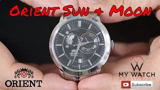 ORIENT WATCHES SUN AND MOON WATCH REVIEW - FET0P002B0