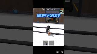 ROBLOX MM2 SHERIFF MONTAGE!💥🔥 #sheriffmontage #mm2 #robloxshorts #fyp #fypシ