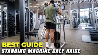 How to: Standing Machine Calf Raise | BEST TIPS FOR THE MOST GROWTH | Atlasthetics