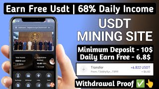 New Usdt Mining Site | Free mining sites | usdt mining apps | without deposit usdt mining sites 986