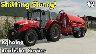 Getting Slurry On The Grass! - Aghalee Realisatic Series Ep 12 - Farming Simulator 22