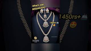 imitation jewellery#premiumqualitynecklace| what'sapp for booking 9894452942 #newfashionjewellery