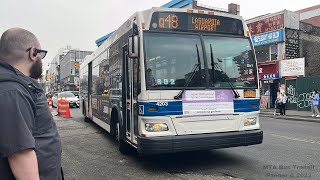 MTA NYCT Onboard: 2009 Orion VII NG HEV 4203 On The Q48