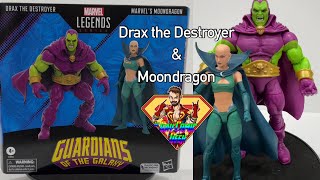 Drax the Destroyer & Moondragon - Marvels Toy Quickie Review by the GayComicGeek