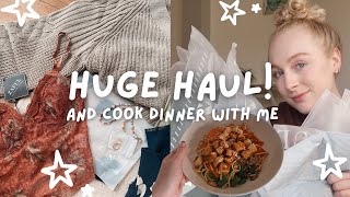 COOK WITH ME & HUGE AUTUMN ZAFUL HAUL 💖 | EMILY ROSE