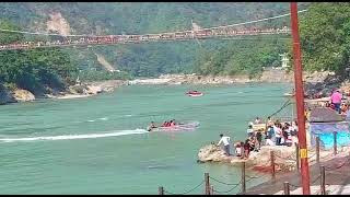 Rishikesh Adventure Sport Speed Boat Riding near Laxman Jhula