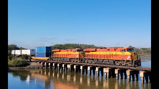 FEC 202 passing over the San Sebastian River in St. Augustine