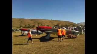 yak-3's at warbirds over wanaka nz 2012