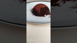 no bake and delicious chocolate dessert #shorts #satisfying #asmr #chocolate #cake #chocolatecake