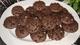 كوكيز كلها شكولاته🍪بيدوب فى الفم هتقومى تعمليه حالا🏃😋