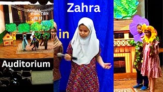 Zahra Performance in Annual Function Auditorium