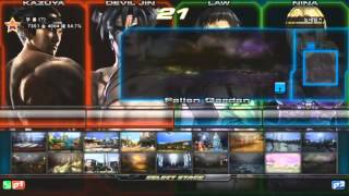 Tekken Strike Knee (Devil Jin/Heihachi/Kazuya) vs Noname (Nina/Law)