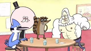 Regular Show but my mom got rid of the context