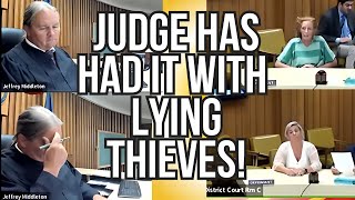 ANNOYED Judge Middleton HAS THIEF GO VIRAL And Go CRAZY!