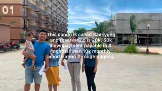 Filipino Online Freelancer buying condo unit in Mactan Cebu. For rental business. Saekyung condo