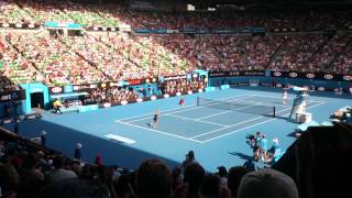 Aus Open 2014 Ladies SF: Cibulkova Match point