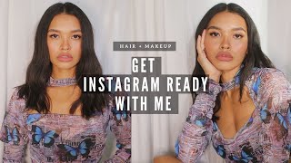 INSTAGRAM READY (PHOTOGENIC MAKEUP) & WAVED HAIR! | NICOLE ELISE