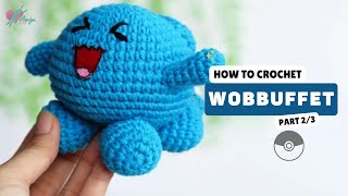 #436 | Amigurumi Wobbuffet (2/3) | Crochet Pokémon Amigurumi | Free Pattern | Amiguworld