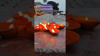 ganga aarti in Kolkata West Bengal ( nimtala ghat Street )