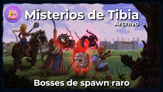 🔴 MISTERIOS de TIBIA: ¡¡Bosses raros de Tibia y dónde localizarlos!!