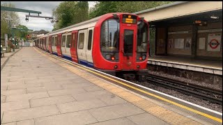 District line train ride from Fulham Broadway to East Putney