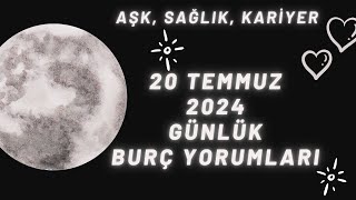 MetaBurç “ 20 Temmuz 2024 Burç Yorumları ” | Günlük Burç Yorumu