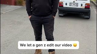 We let a gen z edit our video