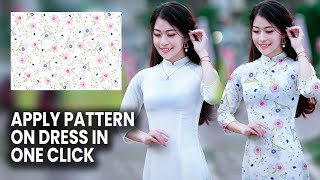 Add Any Pattern to Clothes in Photoshop | Put Any Design on a Shirt using Photoshop