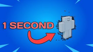 Making a Roblox Game in 1 SECOND!!