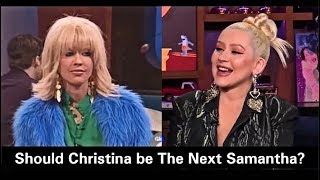 Christina Aguilera - To Play Samantha Jones for Sex & The City 3?