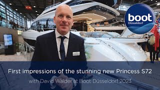 David Walder's first impressions of the stunning new Princess S72