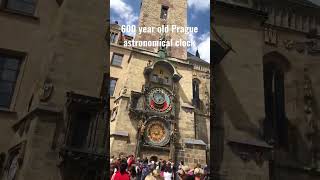 Medieval Clock, Prague Old Town Square, Czech Republic