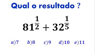 MATEMÁTICA BÁSICA - RADICIAÇÃO E POTENCIAÇÃO REVISÃO PRO ENEM MATEMÁTICA