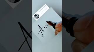 archa #shortvideos #handwriting #fypシ #signature #cursive #subscribe #shorts