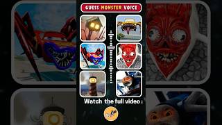 Guess The MONSTER'S VOICE | Meme Coffin Dance