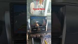 Toyota Yaris 2014 install Android car stereo with camera