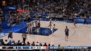 Luka Dončić over the head dime to Derrick Jones Jr! 🪄