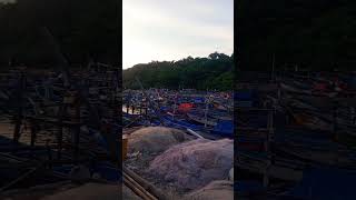 #shortvideo PERAHU SANTOLO. #pedesaangarut #desa #suasanaalamgarut #pantaiselatan #santolo