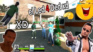 Esto pasa cuando juntas gta san andreas y left 4 dead 2 - mapa de grove street