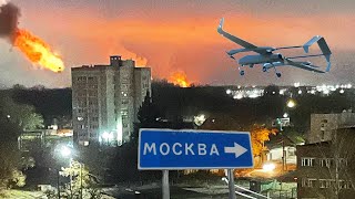 "Да сколько их там? Уже 22 БПЛА пошли на Москву!": "Лютый" прощупал ПВО Кремля! Брянск в огне!