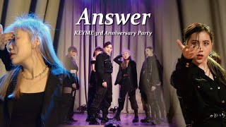 [KEYME] Ateez 'Answer' Dance Cover | 3rd Anniversary Party 三週年公演 - KEYME🔗MEFAN