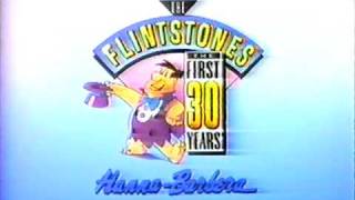 Flintstones First Thirty Years Logo 1990