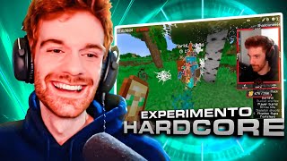 REACCIONANDO A MARKI VS SHADOUNE EN EXPERIMENTO HARDCORE | Día 6