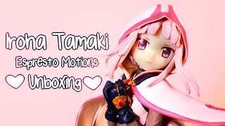 Irona Tamaki Espresto Motions Anime Figure Unboxing